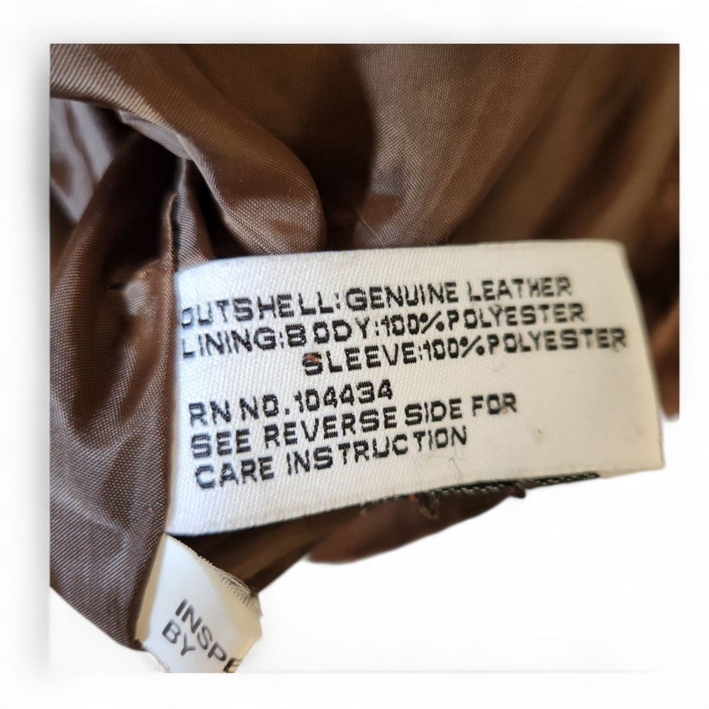 Boston Harbour Brown Suede Leather Jacket Women's M - Picture 7 of 7
